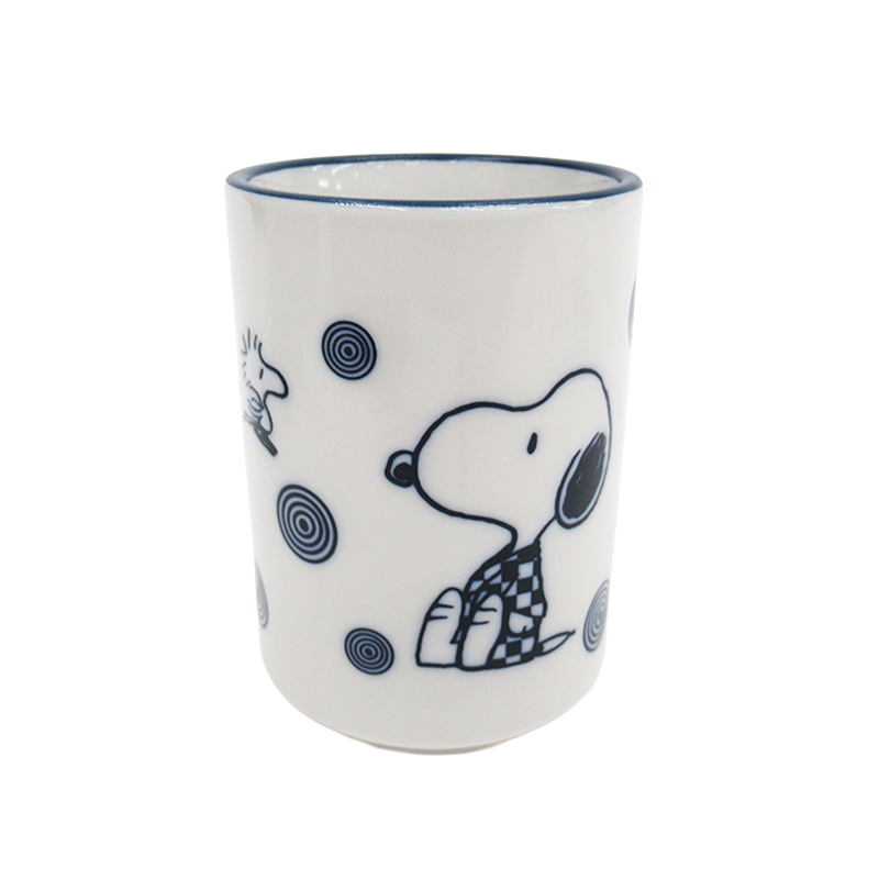 PEANUTS 湯呑 美濃焼 波